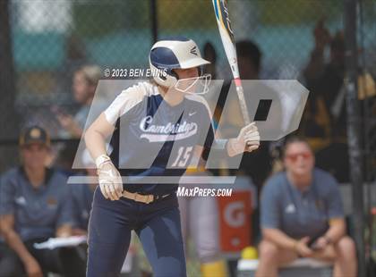 Thumbnail 1 in Harris County vs Cambridge (GHSA 5A State Tournament) photogallery.