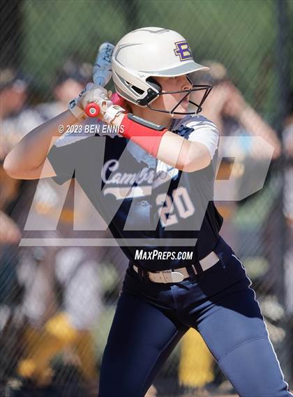 Thumbnail 3 in Harris County vs Cambridge (GHSA 5A State Tournament) photogallery.