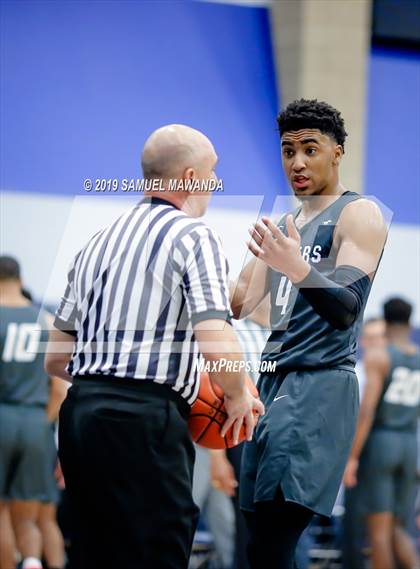 Thumbnail 2 in Sierra Canyon vs  Rancho Solano Prep (Sierra Canyon Super Showcase) photogallery.