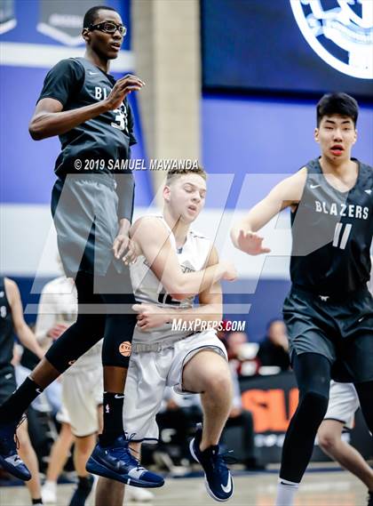 Thumbnail 3 in Sierra Canyon vs  Rancho Solano Prep (Sierra Canyon Super Showcase) photogallery.