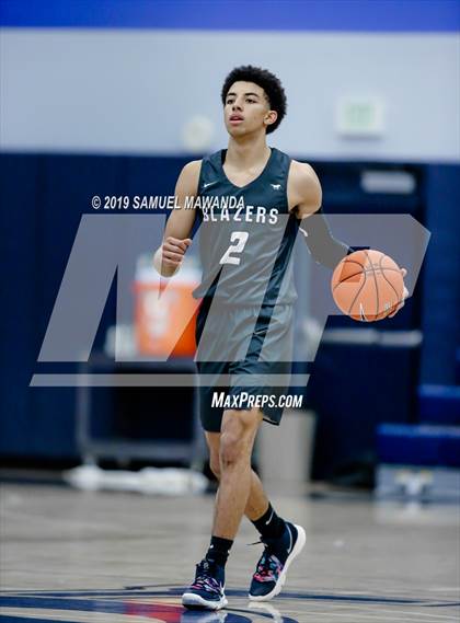Thumbnail 3 in Sierra Canyon vs  Rancho Solano Prep (Sierra Canyon Super Showcase) photogallery.