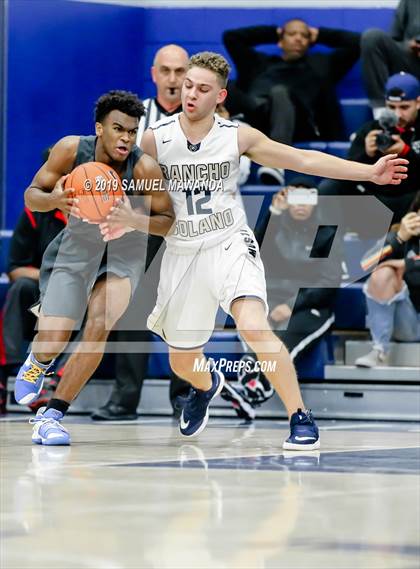 Thumbnail 3 in Sierra Canyon vs  Rancho Solano Prep (Sierra Canyon Super Showcase) photogallery.