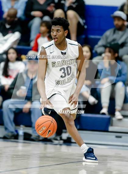 Thumbnail 3 in Sierra Canyon vs  Rancho Solano Prep (Sierra Canyon Super Showcase) photogallery.