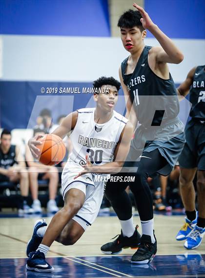 Thumbnail 3 in Sierra Canyon vs  Rancho Solano Prep (Sierra Canyon Super Showcase) photogallery.
