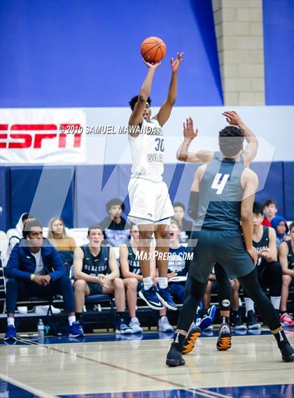 Thumbnail 1 in Sierra Canyon vs  Rancho Solano Prep (Sierra Canyon Super Showcase) photogallery.