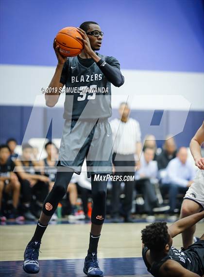 Thumbnail 3 in Sierra Canyon vs  Rancho Solano Prep (Sierra Canyon Super Showcase) photogallery.