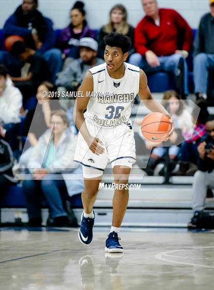 Thumbnail 2 in Sierra Canyon vs  Rancho Solano Prep (Sierra Canyon Super Showcase) photogallery.