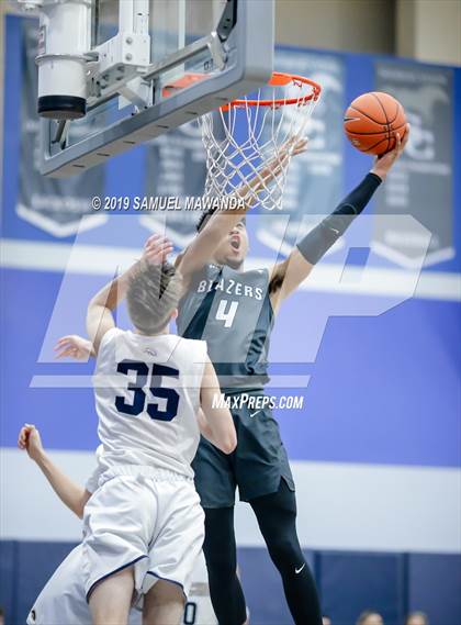 Thumbnail 3 in Sierra Canyon vs  Rancho Solano Prep (Sierra Canyon Super Showcase) photogallery.