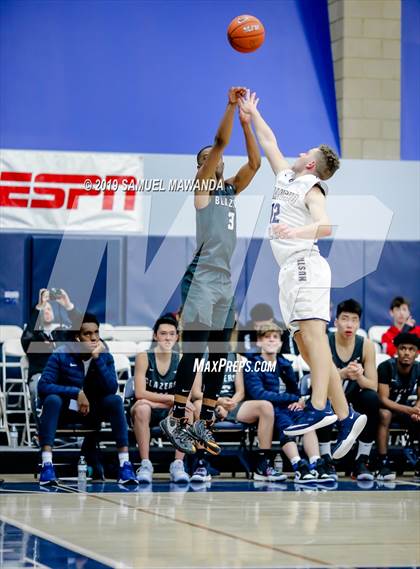 Thumbnail 2 in Sierra Canyon vs  Rancho Solano Prep (Sierra Canyon Super Showcase) photogallery.