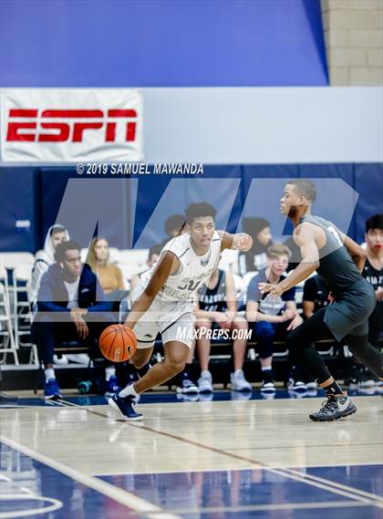 Thumbnail 2 in Sierra Canyon vs  Rancho Solano Prep (Sierra Canyon Super Showcase) photogallery.