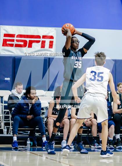 Thumbnail 1 in Sierra Canyon vs  Rancho Solano Prep (Sierra Canyon Super Showcase) photogallery.