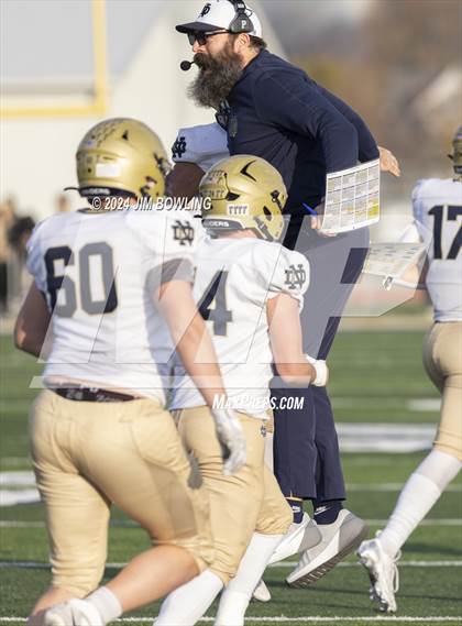 Thumbnail 1 in Maroa-Forsyth vs Quincy Notre Dame (IHSA 2A State Quarterfinal) photogallery.