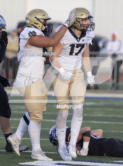 Thumbnail 2 in Maroa-Forsyth vs Quincy Notre Dame (IHSA 2A State Quarterfinal) photogallery.