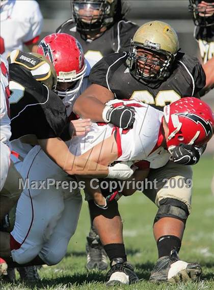 Thumbnail 2 in Glenwood @ Sacred Heart-Griffin (IHSA Class 5A Playoffs) photogallery.