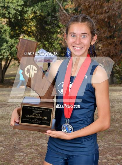 Thumbnail 2 in CIF State Cross Country Championships (Girls Awards) photogallery.