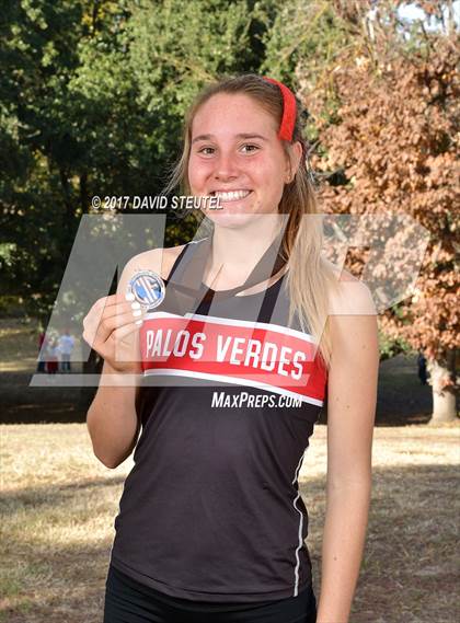 Thumbnail 2 in CIF State Cross Country Championships (Girls Awards) photogallery.