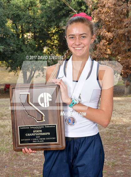 Thumbnail 3 in CIF State Cross Country Championships (Girls Awards) photogallery.