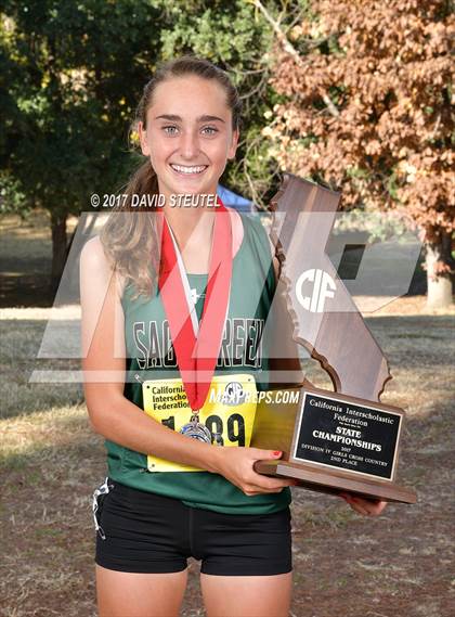 Thumbnail 1 in CIF State Cross Country Championships (Girls Awards) photogallery.
