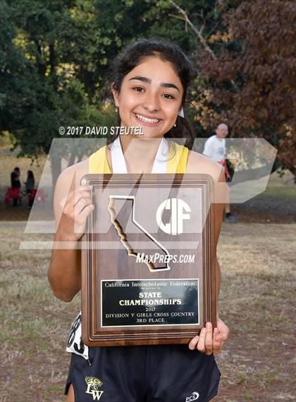 Thumbnail 3 in CIF State Cross Country Championships (Girls Awards) photogallery.
