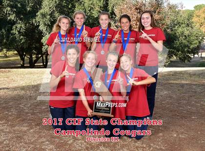 Thumbnail 3 in CIF State Cross Country Championships (Girls Awards) photogallery.