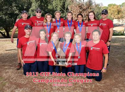 Thumbnail 3 in CIF State Cross Country Championships (Girls Awards) photogallery.