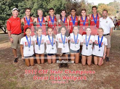 Thumbnail 3 in CIF State Cross Country Championships (Girls Awards) photogallery.