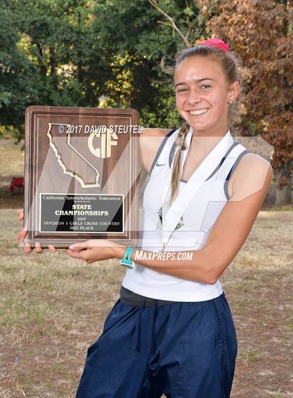Thumbnail 1 in CIF State Cross Country Championships (Girls Awards) photogallery.