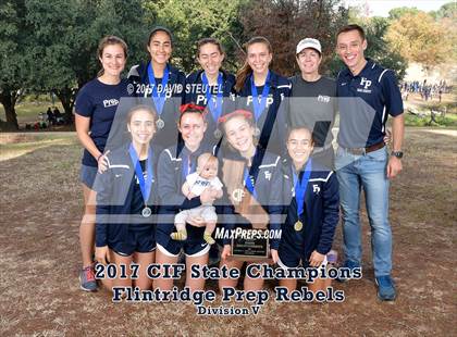 Thumbnail 2 in CIF State Cross Country Championships (Girls Awards) photogallery.