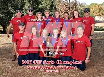 Thumbnail 1 in CIF State Cross Country Championships (Girls Awards) photogallery.