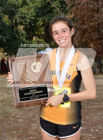 Thumbnail 1 in CIF State Cross Country Championships (Girls Awards) photogallery.