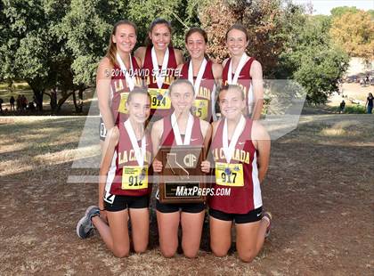 Thumbnail 2 in CIF State Cross Country Championships (Girls Awards) photogallery.