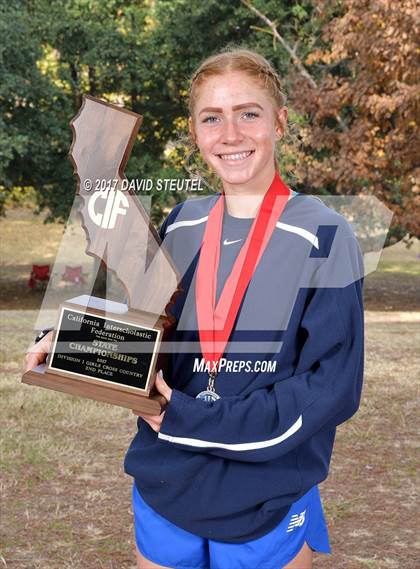 Thumbnail 1 in CIF State Cross Country Championships (Girls Awards) photogallery.