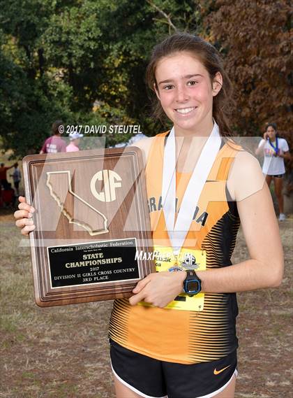 Thumbnail 2 in CIF State Cross Country Championships (Girls Awards) photogallery.