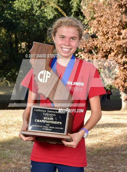 Thumbnail 1 in CIF State Cross Country Championships (Girls Awards) photogallery.
