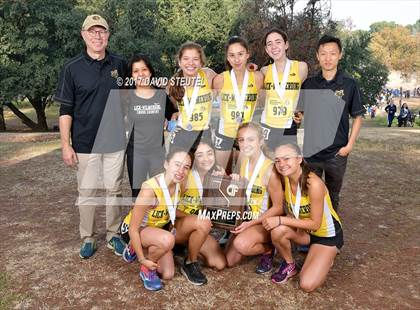 Thumbnail 1 in CIF State Cross Country Championships (Girls Awards) photogallery.