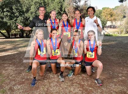 Thumbnail 2 in CIF State Cross Country Championships (Girls Awards) photogallery.