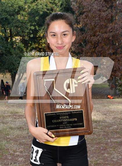 Thumbnail 3 in CIF State Cross Country Championships (Girls Awards) photogallery.
