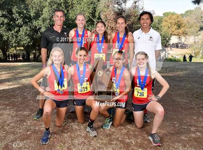 Thumbnail 2 in CIF State Cross Country Championships (Girls Awards) photogallery.
