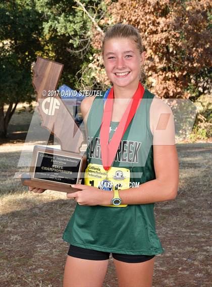 Thumbnail 1 in CIF State Cross Country Championships (Girls Awards) photogallery.