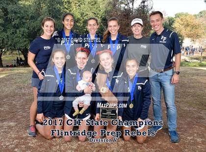 Thumbnail 1 in CIF State Cross Country Championships (Girls Awards) photogallery.