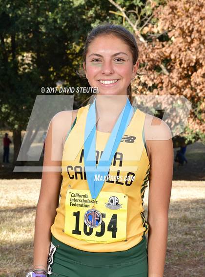 Thumbnail 2 in CIF State Cross Country Championships (Girls Awards) photogallery.