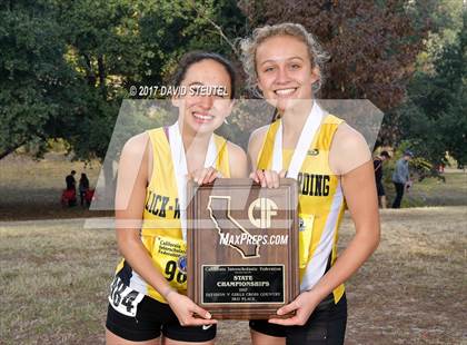 Thumbnail 1 in CIF State Cross Country Championships (Girls Awards) photogallery.