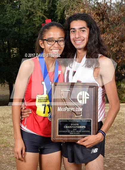 Thumbnail 3 in CIF State Cross Country Championships (Girls Awards) photogallery.