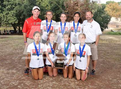 Thumbnail 2 in CIF State Cross Country Championships (Girls Awards) photogallery.