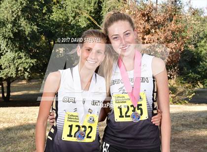 Thumbnail 1 in CIF State Cross Country Championships (Girls Awards) photogallery.