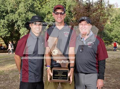 Thumbnail 2 in CIF State Cross Country Championships (Girls Awards) photogallery.