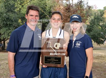 Thumbnail 1 in CIF State Cross Country Championships (Girls Awards) photogallery.