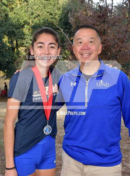 Thumbnail 2 in CIF State Cross Country Championships (Girls Awards) photogallery.