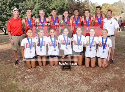 Thumbnail 2 in CIF State Cross Country Championships (Girls Awards) photogallery.