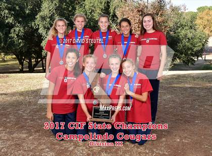 Thumbnail 1 in CIF State Cross Country Championships (Girls Awards) photogallery.